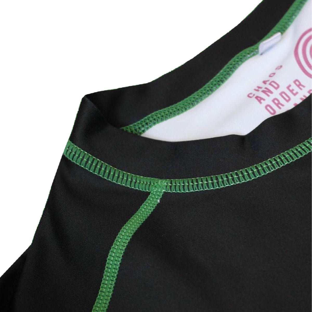 Chaos and Order Z - Series Premium Long Sleeve Jiu - Jitsu Rashguard - Black - Forza Sports