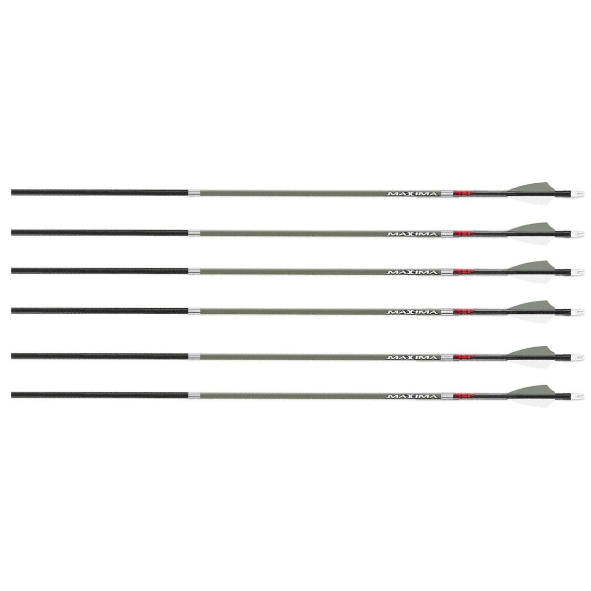 Carbon Express Maxima RED .350 Arrows 6 - Pack - Olive Drab - Forza Sports