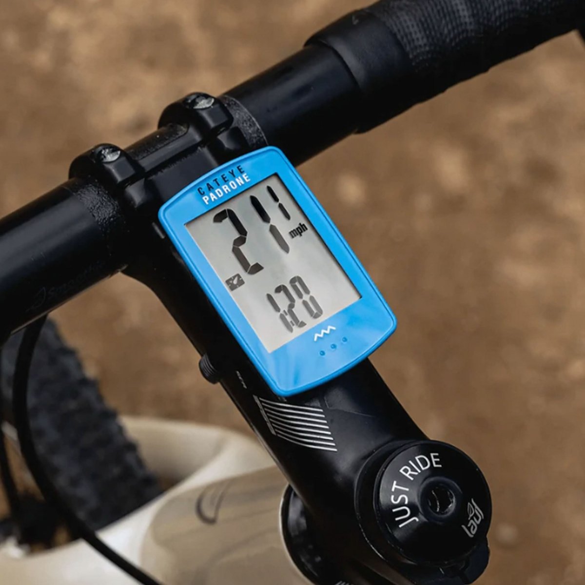 CatEye Padrone Wireless Cycle Computer - CC - PA100W CPSC - Blue - Forza Sports