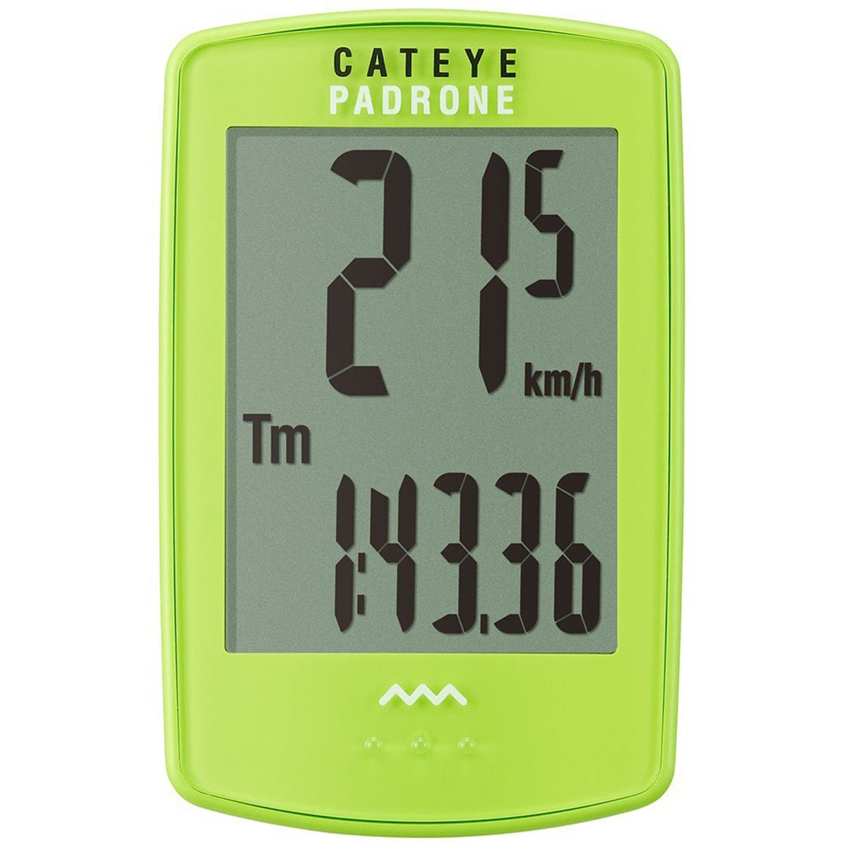 CatEye Padrone Wireless Cycle Computer - CC - PA100W - Green - Forza Sports