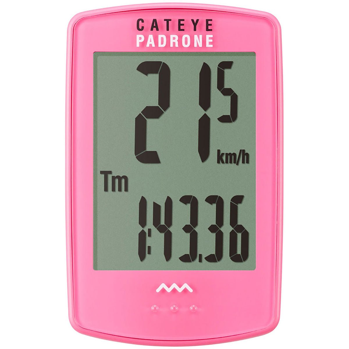 CatEye Padrone Wireless Cycling Computer - CC - PA100W - Pink - Forza Sports
