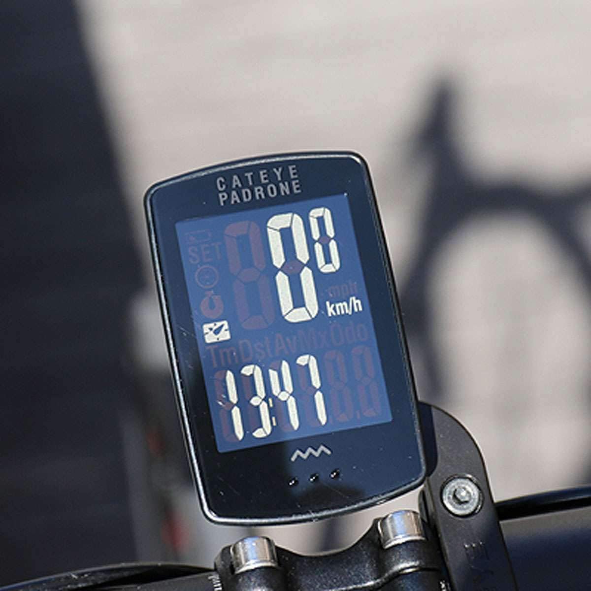 CatEye Padrone Stealth Cycling Computer with OF - 100 Bracket - Forza Sports