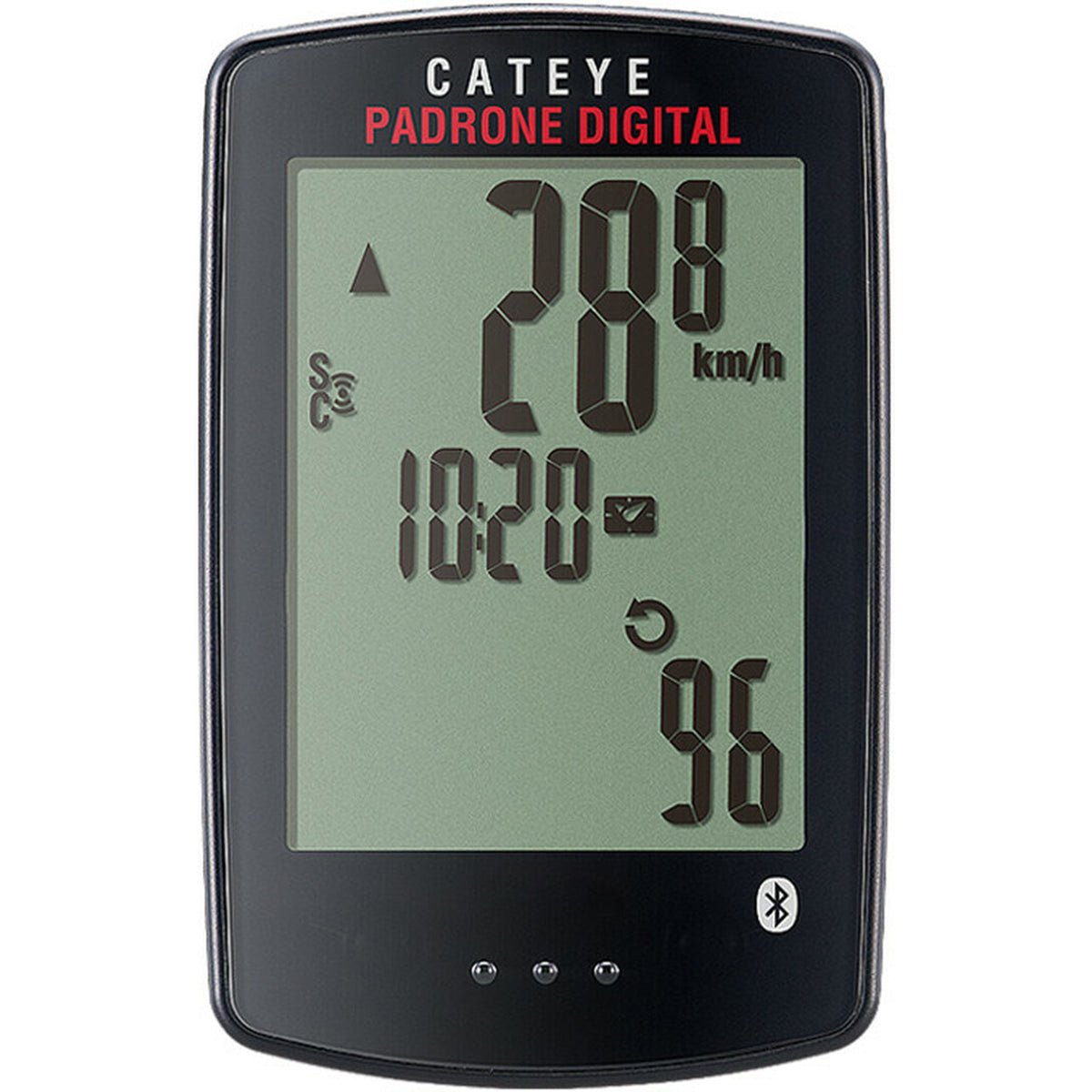 CatEye Padrone Digital Wireless Bluetooth Cycling Computer Kit - CC - PA400B - Black - Forza Sports