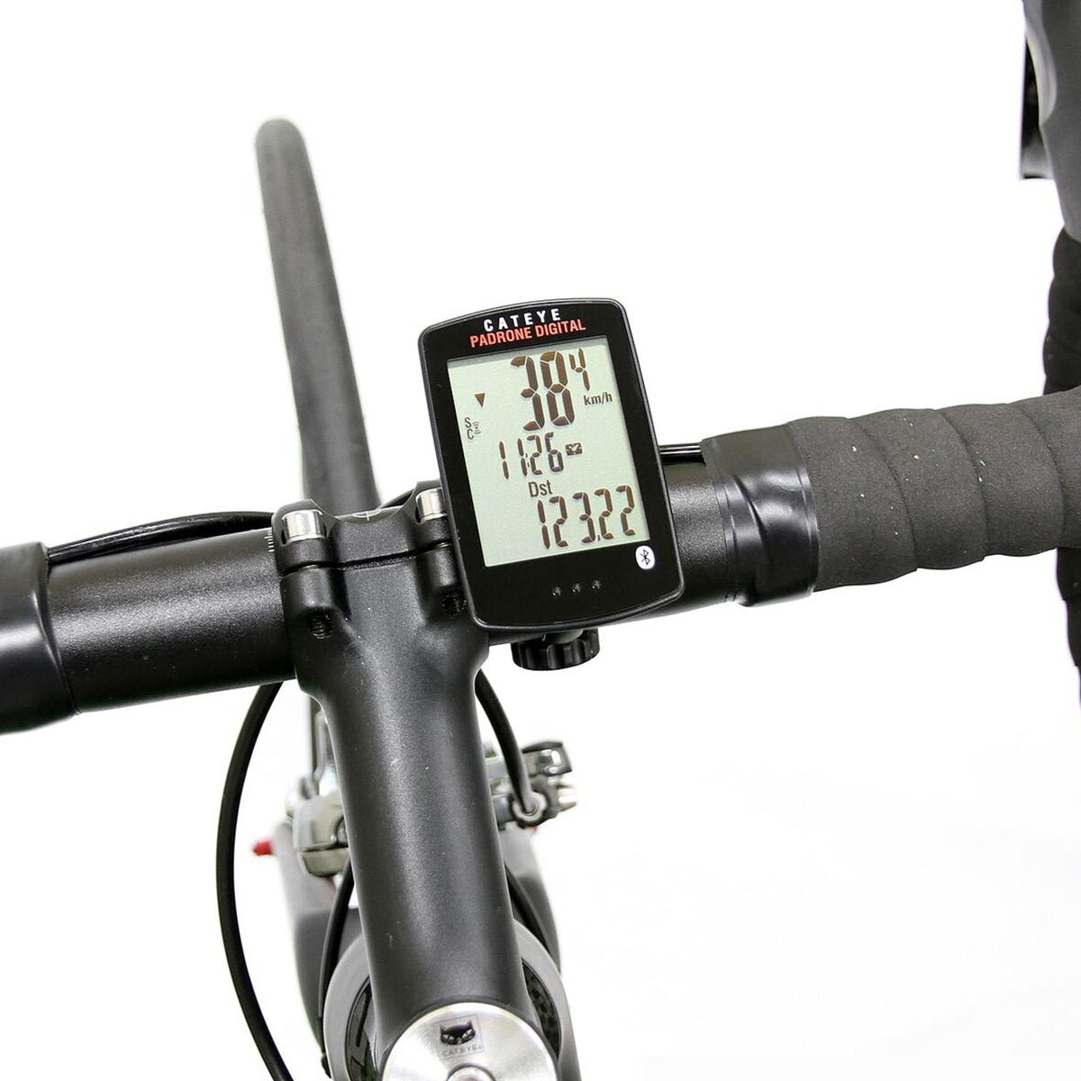 CatEye Padrone Digital Wireless Bluetooth Cycling Computer Kit - CC - PA400B - Black - Forza Sports