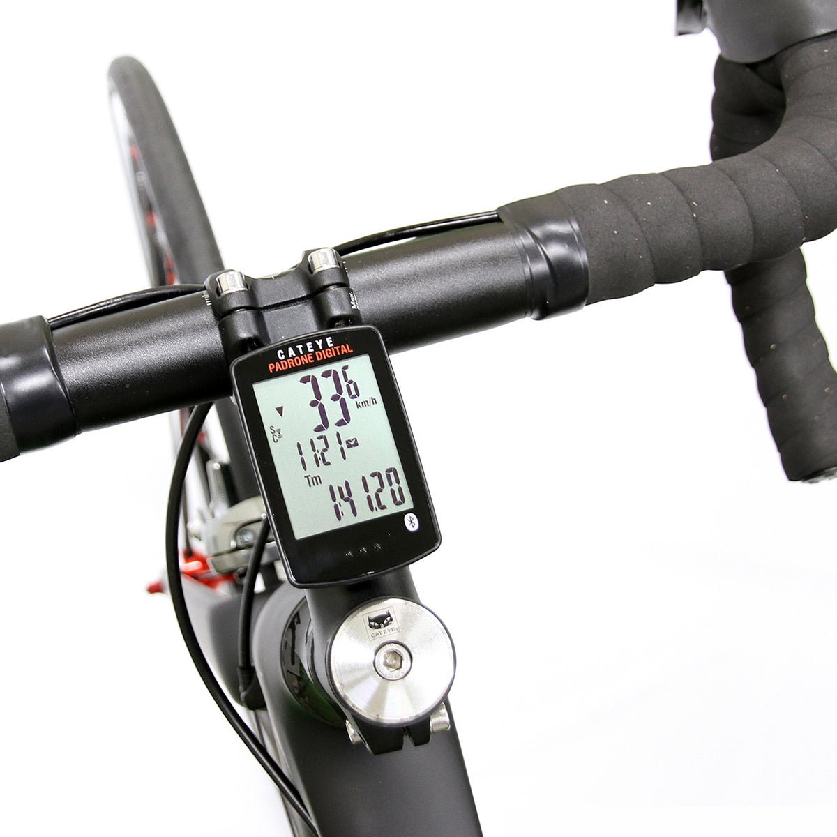 CatEye Padrone Digital Wireless Bluetooth Cycling Computer Kit - CC - PA400B - Black - Forza Sports