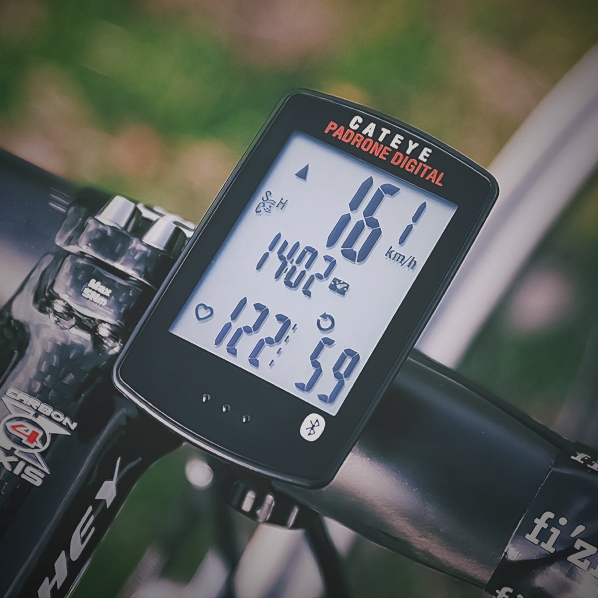 CatEye Padrone Digital Wireless Bluetooth Cycling Computer Kit - CC - PA400B - Black - Forza Sports