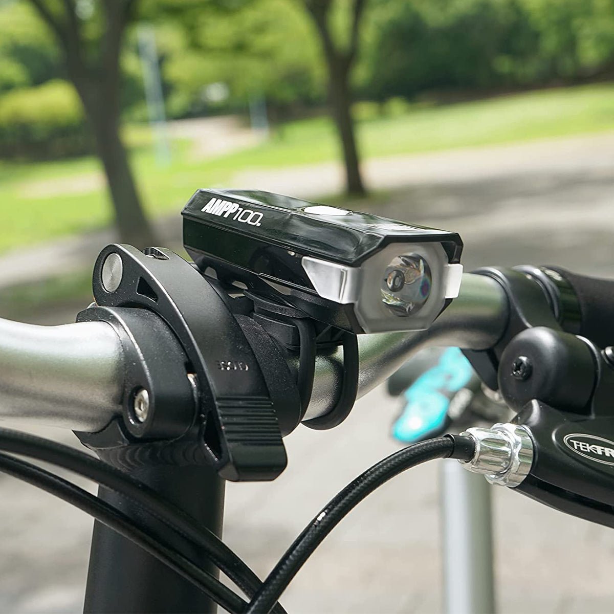 CatEye Bicycle Headlight AMPP100 - HL - EL041RC - Forza Sports