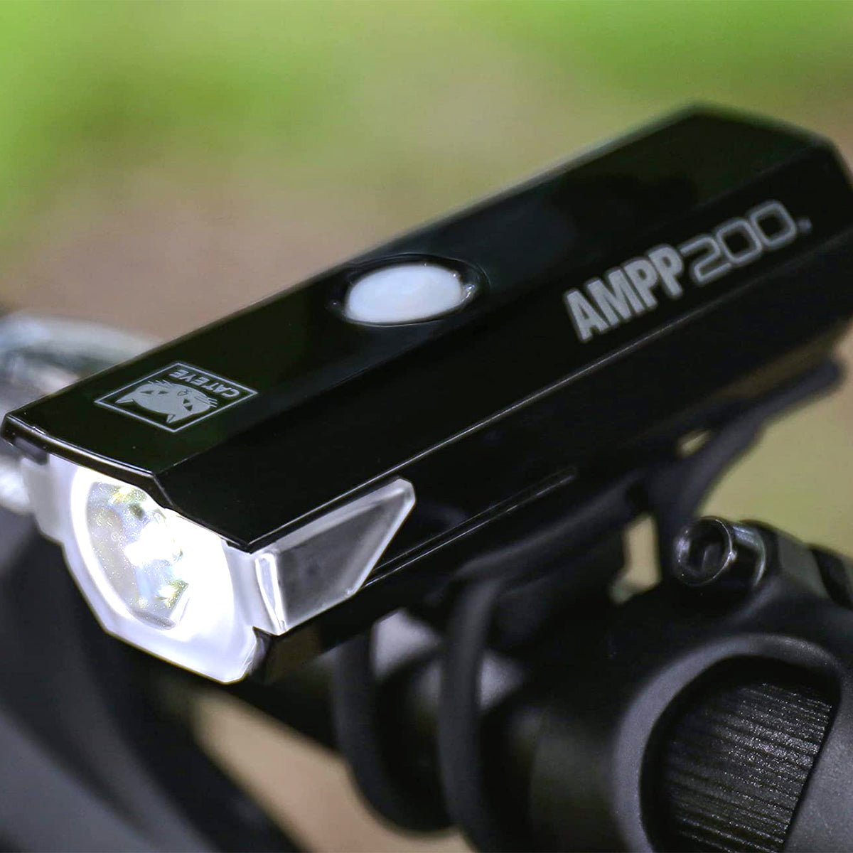 CatEye Bicycle Headlight AMPP200 - HL - EL042RC - Forza Sports