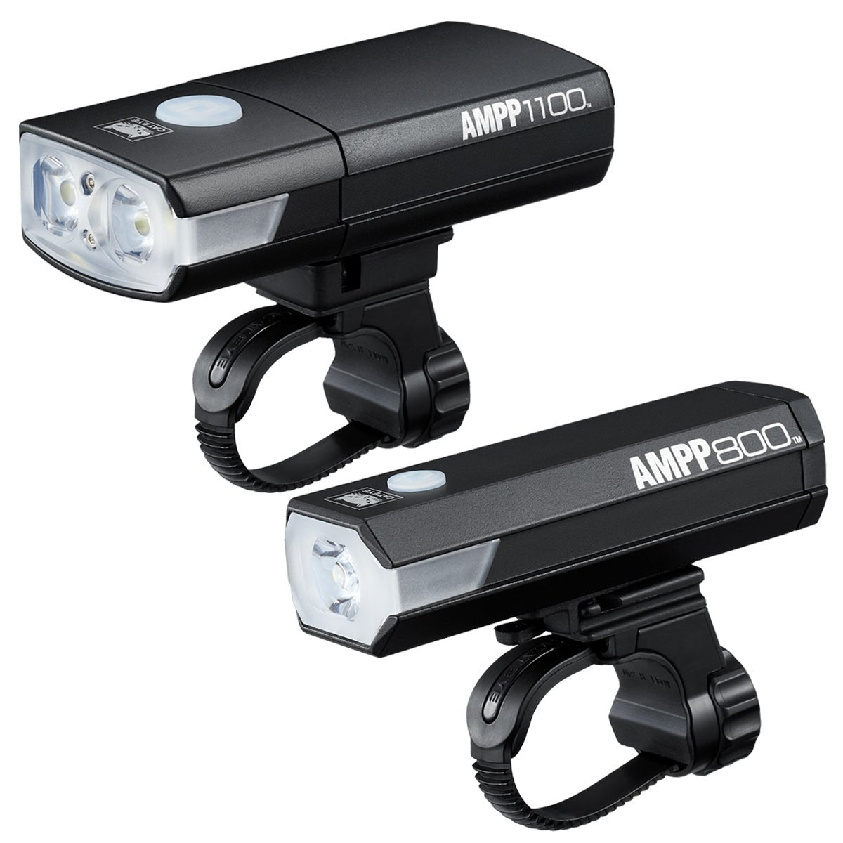 CatEye AMPP1100 and AMPP800 1900 - Lumen Off - Road Light Set - Forza Sports