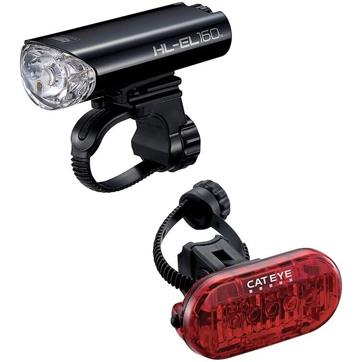 CatEye Bicycle Light Kit - HL - EL160/OMNI 5 - Forza Sports
