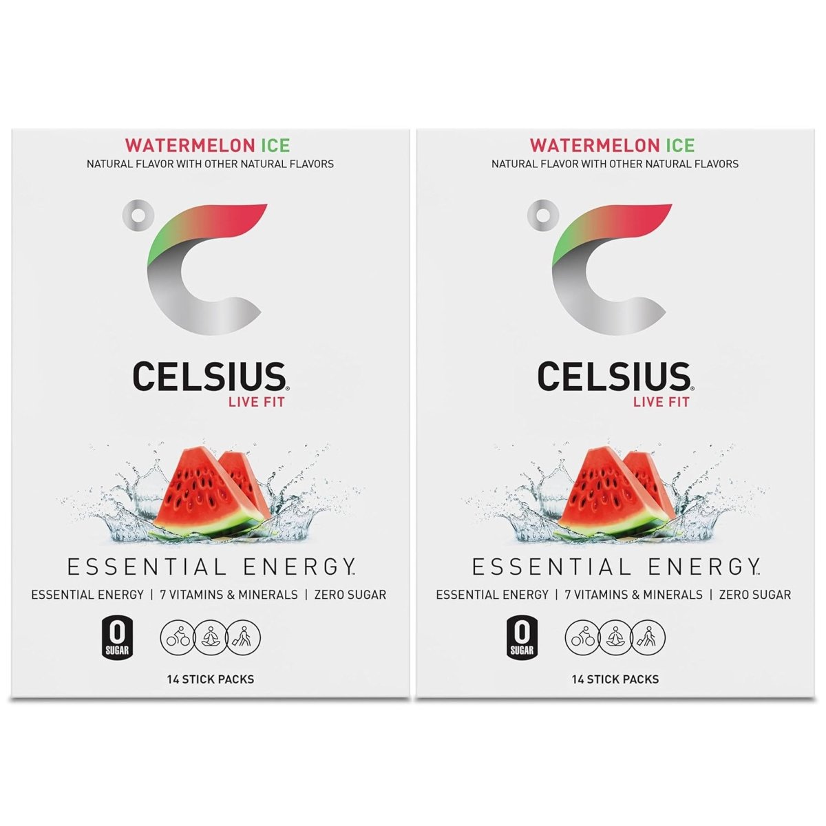 Celsius On - The - Go Zero Sugar Powder Stick Drink Mix 2 Pack - Forza Sports