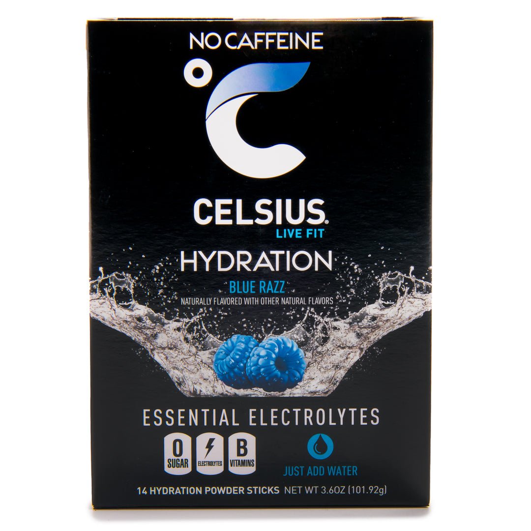 Celsius Hydration Sugar Free Electrolyte Drink Mix 4 Pack - Forza Sports