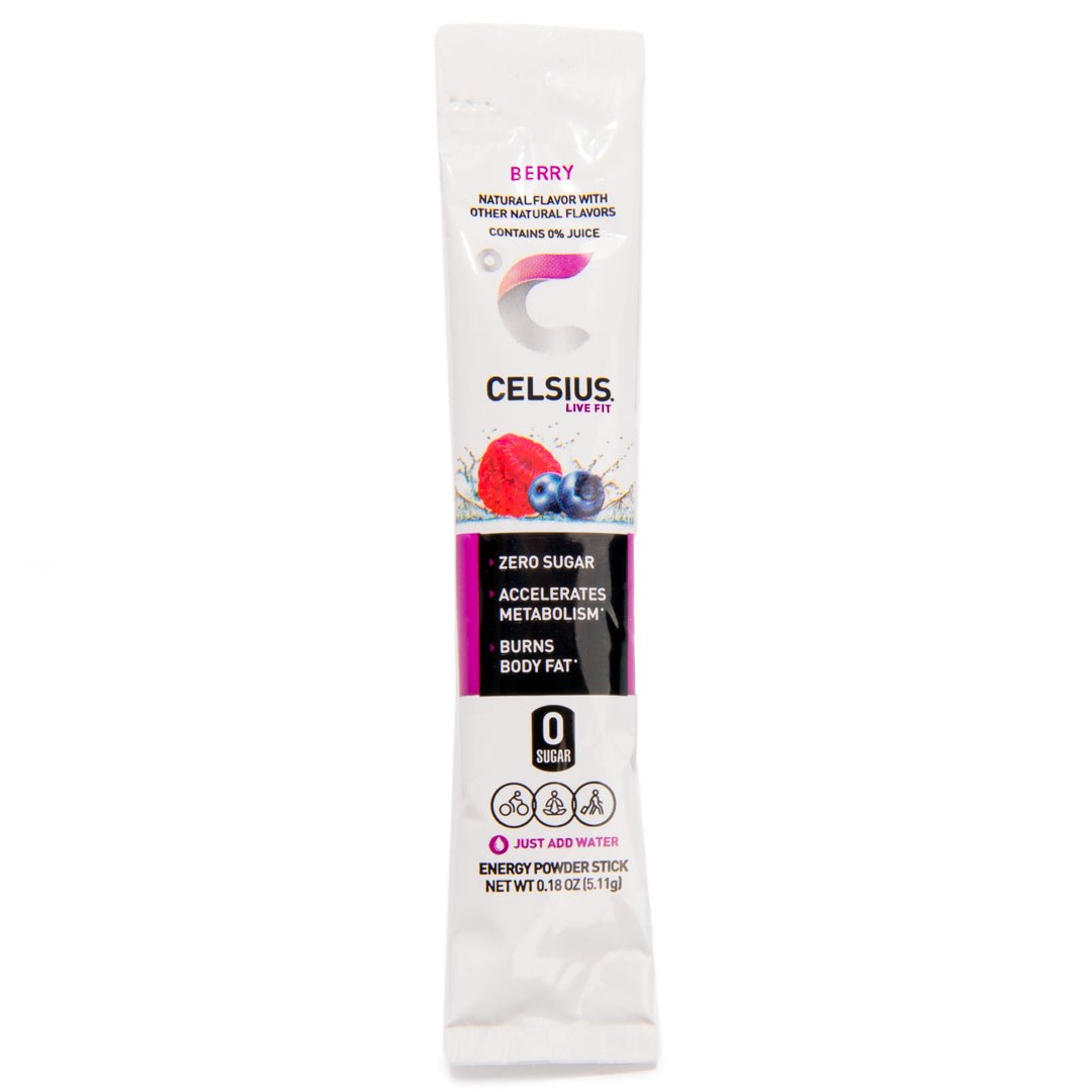 Celsius On - The - Go Zero Sugar Powder Stick Drink Mix 6 Pack - Forza Sports