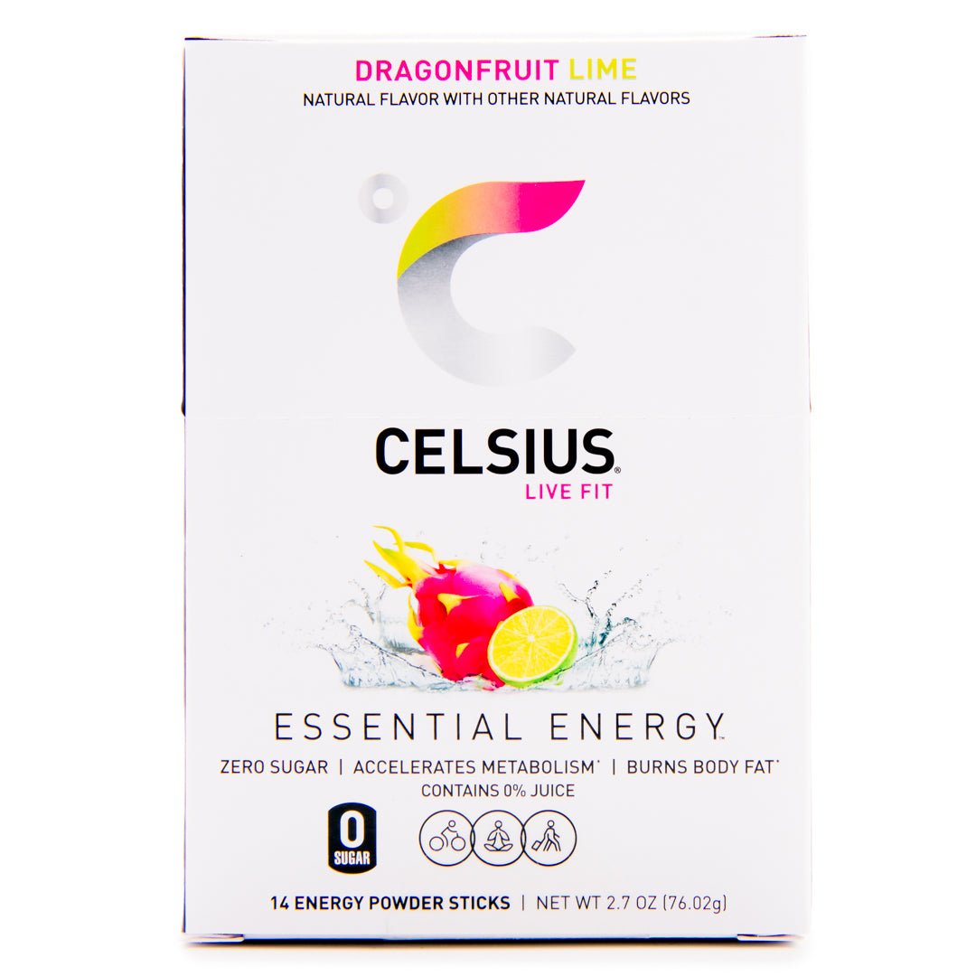Celsius On - The - Go Zero Sugar Powder Stick Drink Mix 6 Pack - Forza Sports