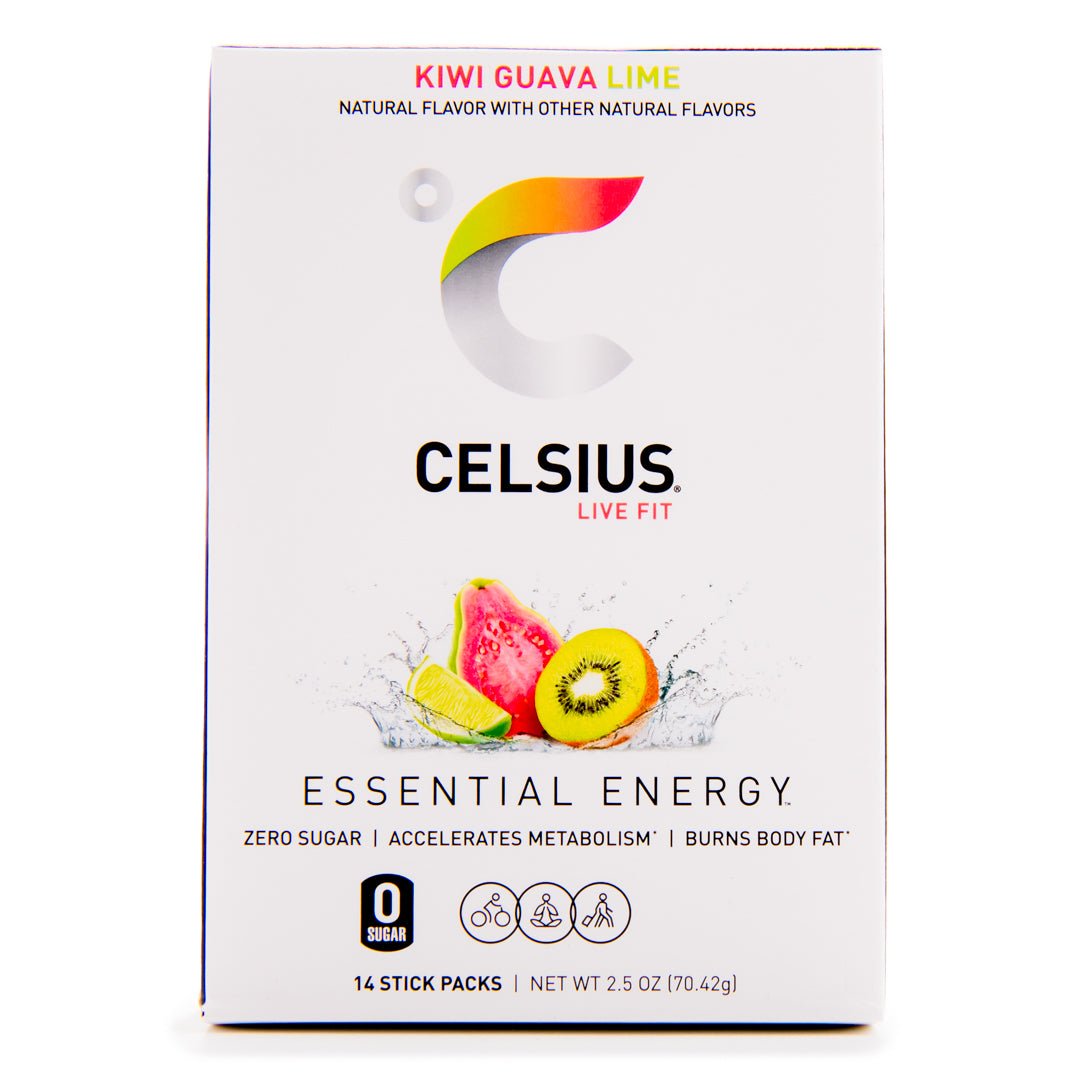 Celsius On - The - Go Zero Sugar Powder Stick Drink Mix 4 Pack - Forza Sports