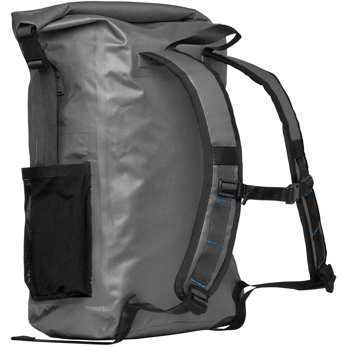 Chums Downriver 32L Waterproof Rolltop Backpack - Gray - Forza Sports