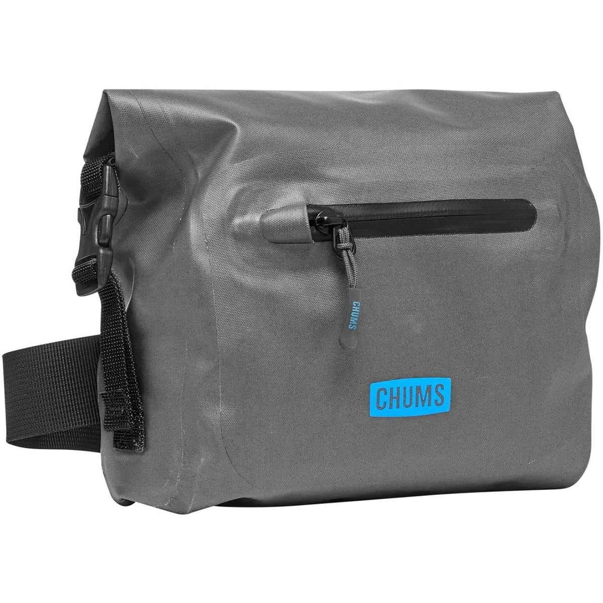 Chums Downstream 4L Waterproof Rolltop Gear Bag - Gray - Forza Sports