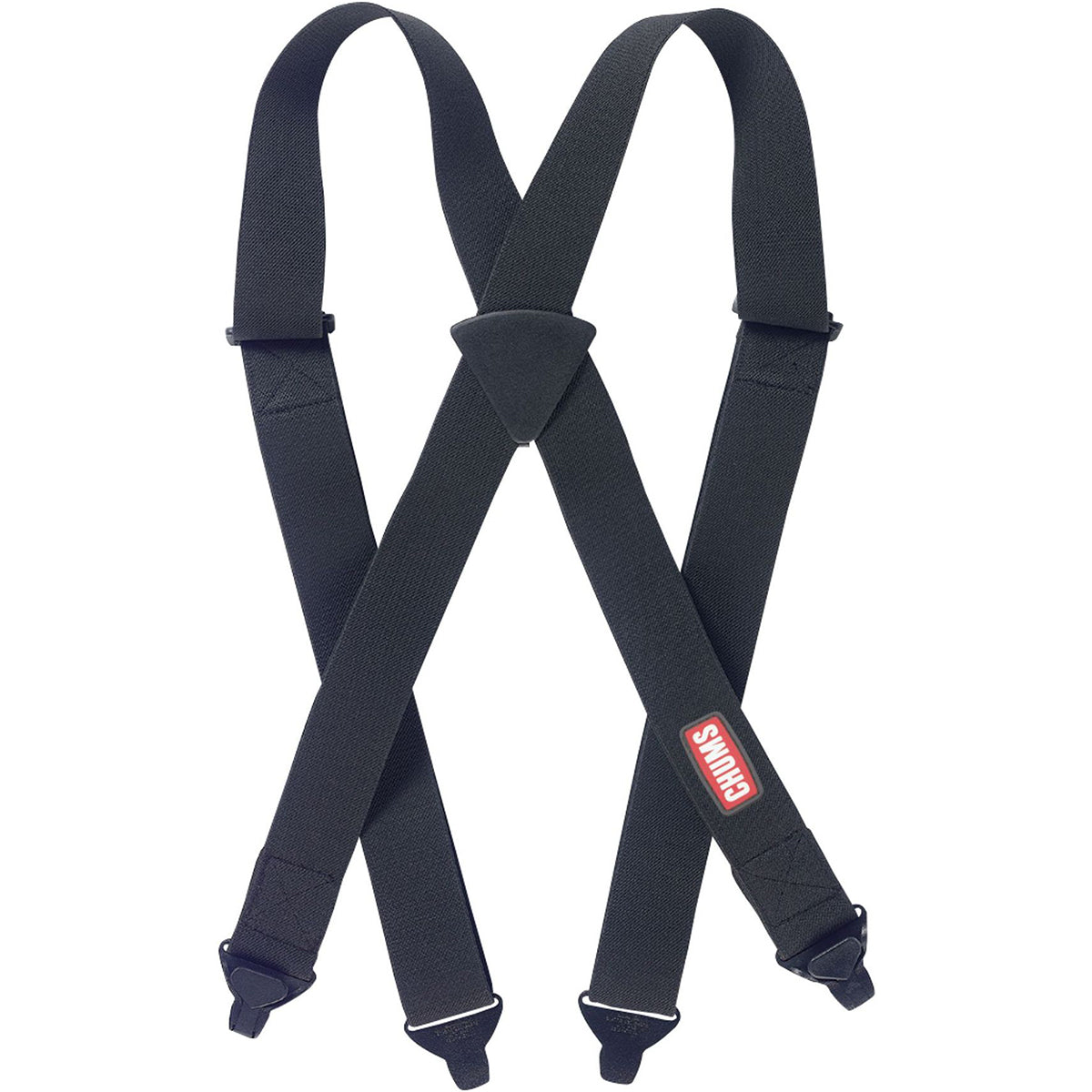 Chums Limited Ski Pants Adjustable Elastic Suspenders - Black Chums