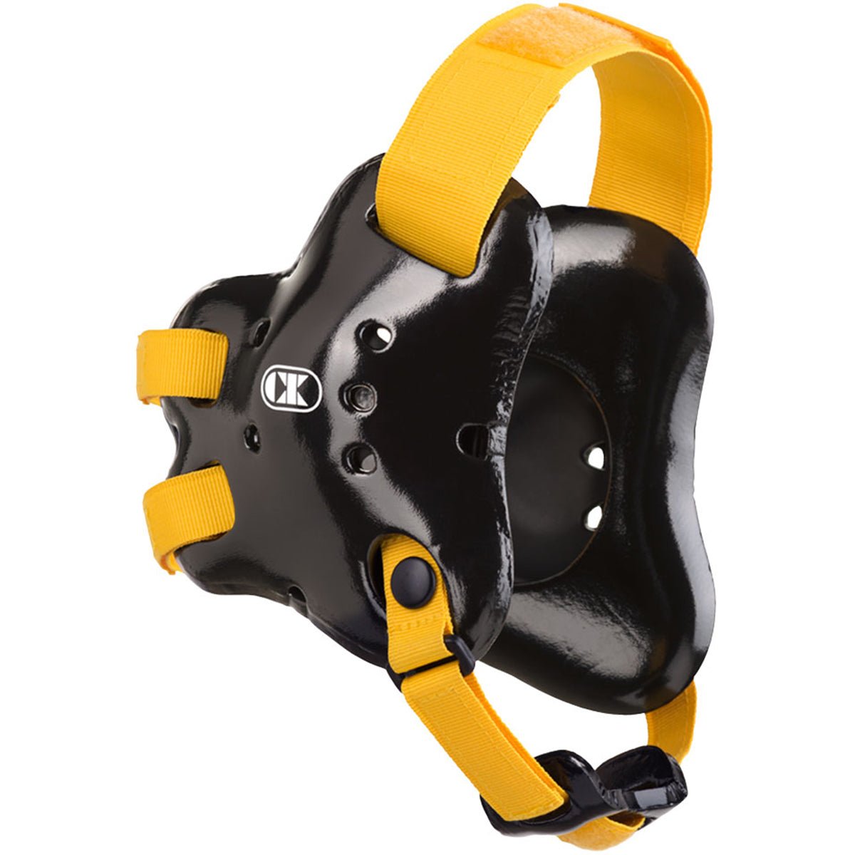 Cliff Keen EF66 Fusion Wrestling Headgear ( Black/Gold ) - Forza Sports