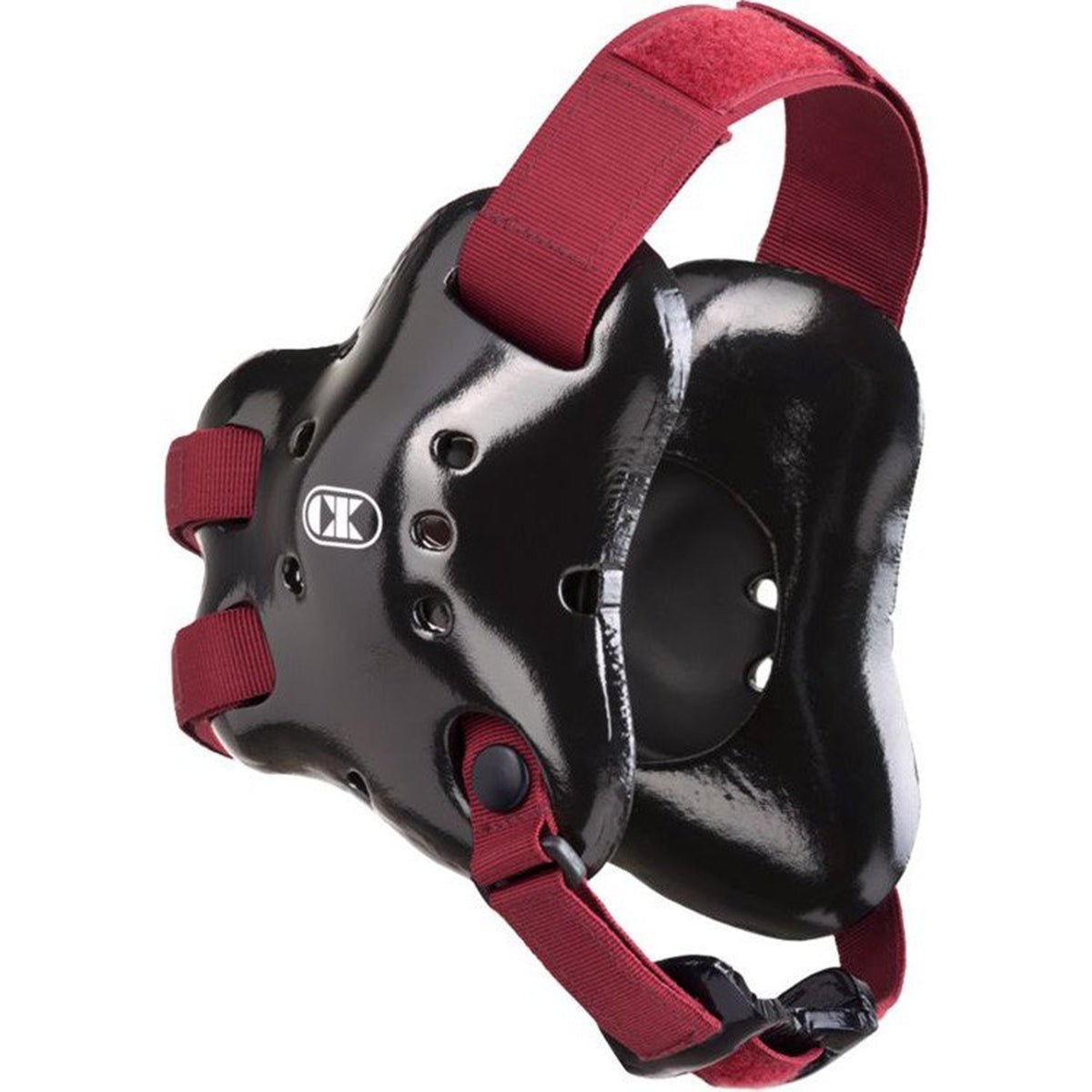 Cliff Keen Wrestling Headgear ( EF66 Fusion ) - Black/Cardinal