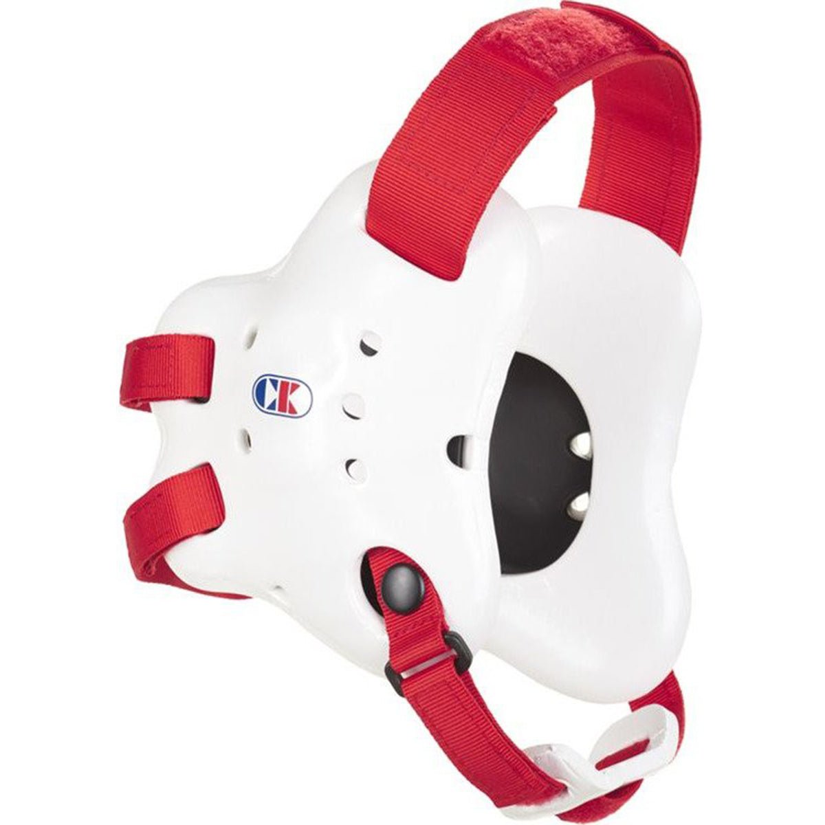 Cliff Keen Fusion Headgear ( EF66 ) - White/Scarlet