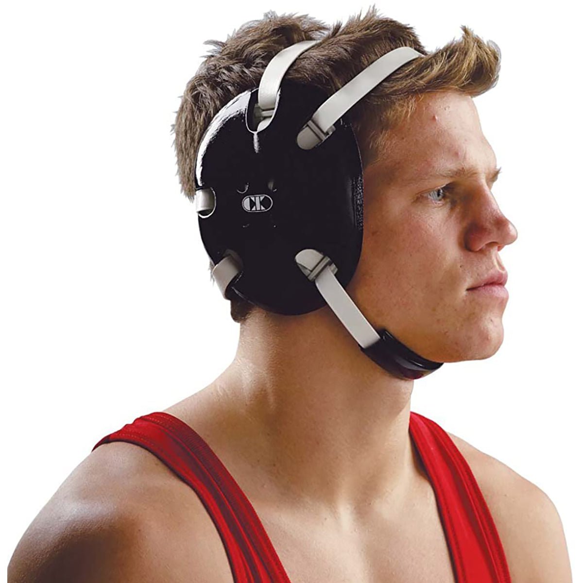 Cliff Keen Wrestling Headgear Straps - White - Forza Sports