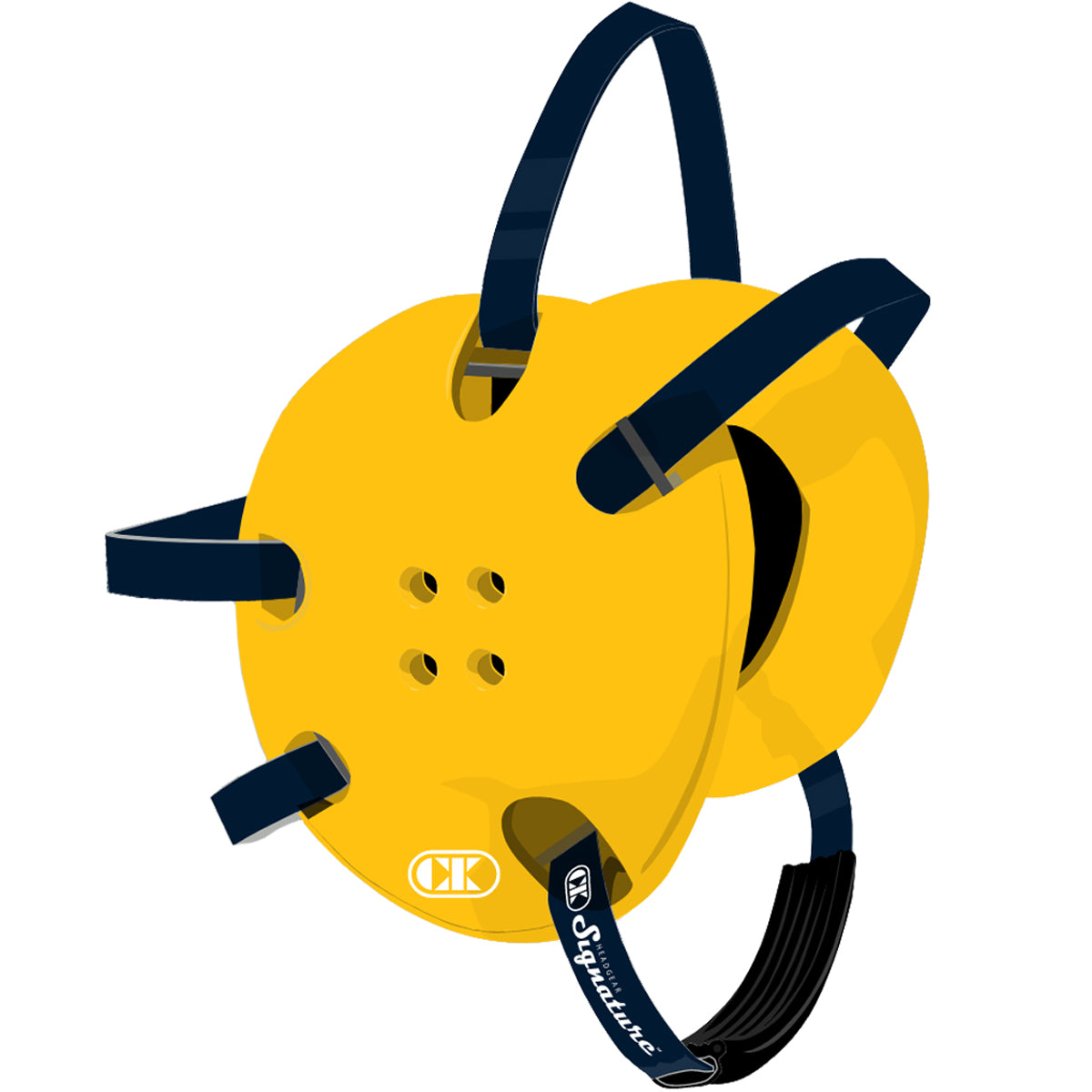 Cliff Keen E58 Signature Wrestling Headgear - yellow/black
