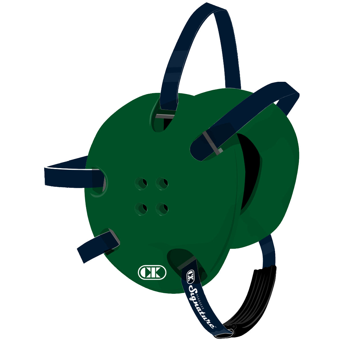 Cliff Keen E58 Signature Wrestling Headgear - green/navy