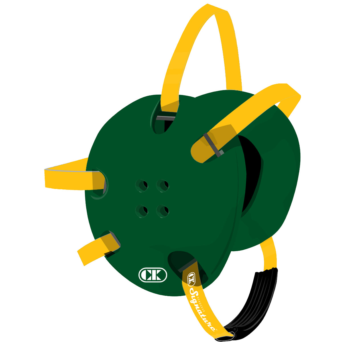 Cliff Keen E58 Signature Wrestling Headgear - green/yellow