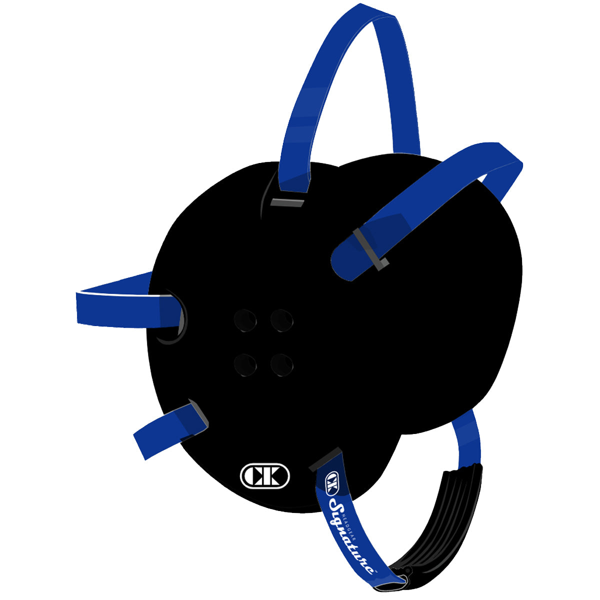 Cliff Keen E58 Signature Wrestling Headgear - black/royal blue