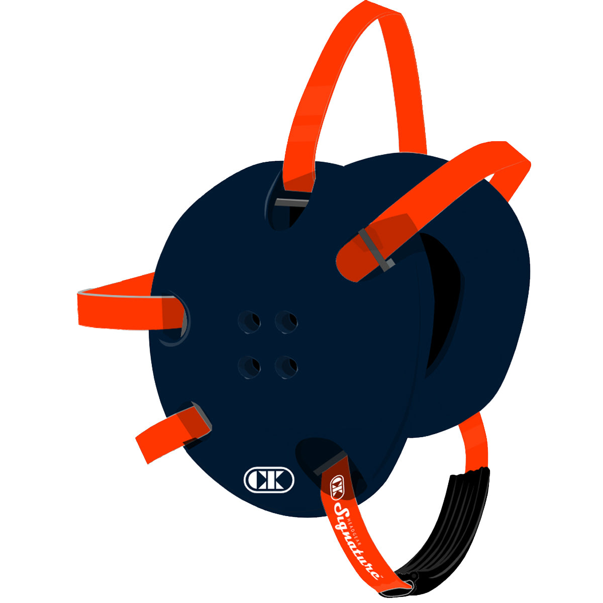 Cliff Keen E58 Signature Wrestling Headgear - navy/scarlet