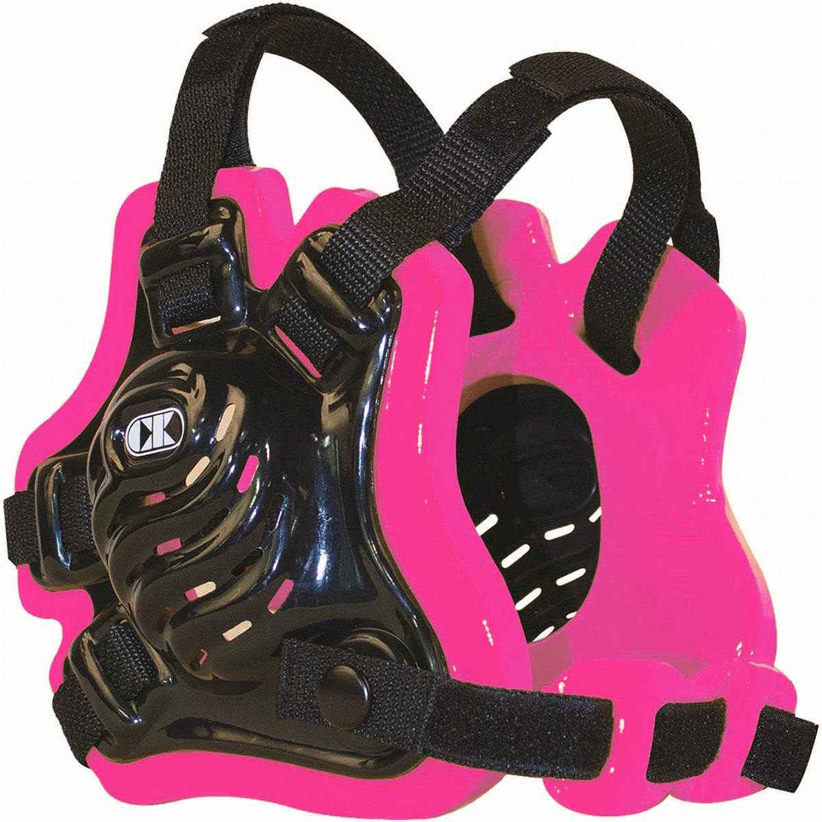 Tornado Wrestling Headgear - Black/Pink/Black