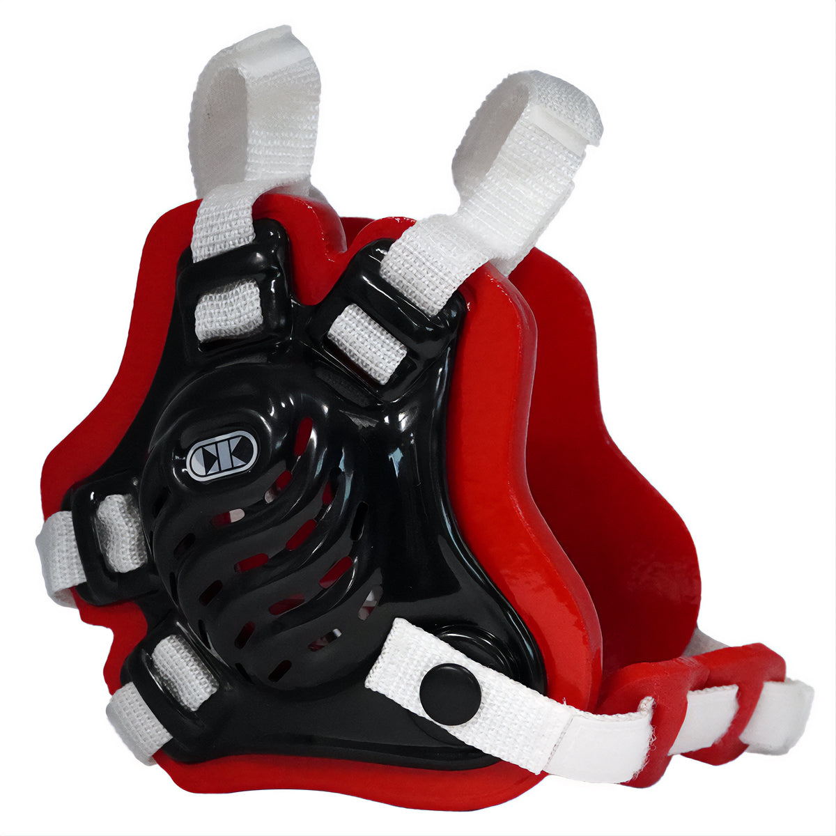 Tornado Wrestling Headgear - Black/Scarlet/White