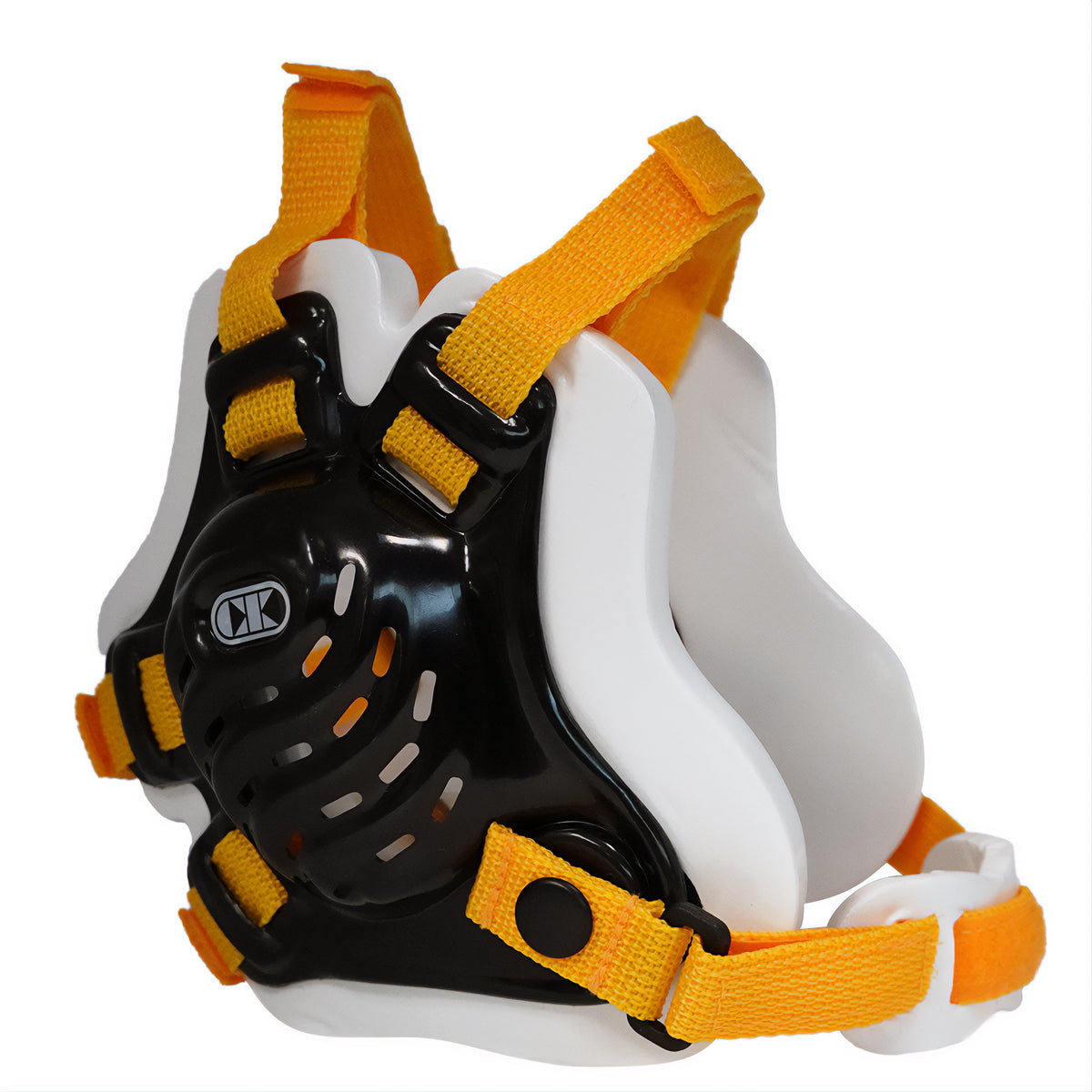 Tornado Wrestling Headgear - Black/White/Gold