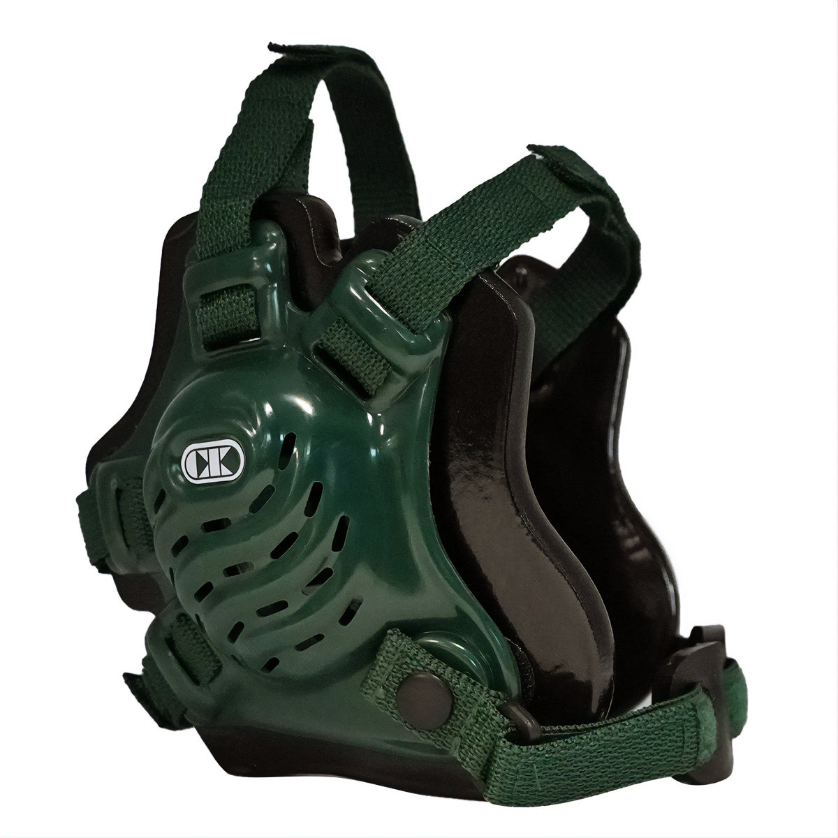 Tornado Wrestling Headgear - Dark Green/Black/Dark Green