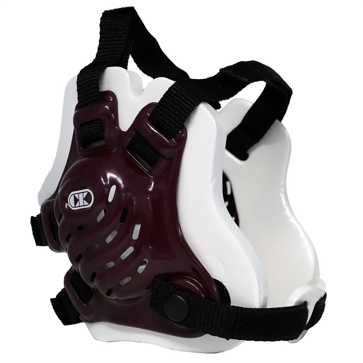 Tornado Wrestling Headgear - Maroon/White/Black