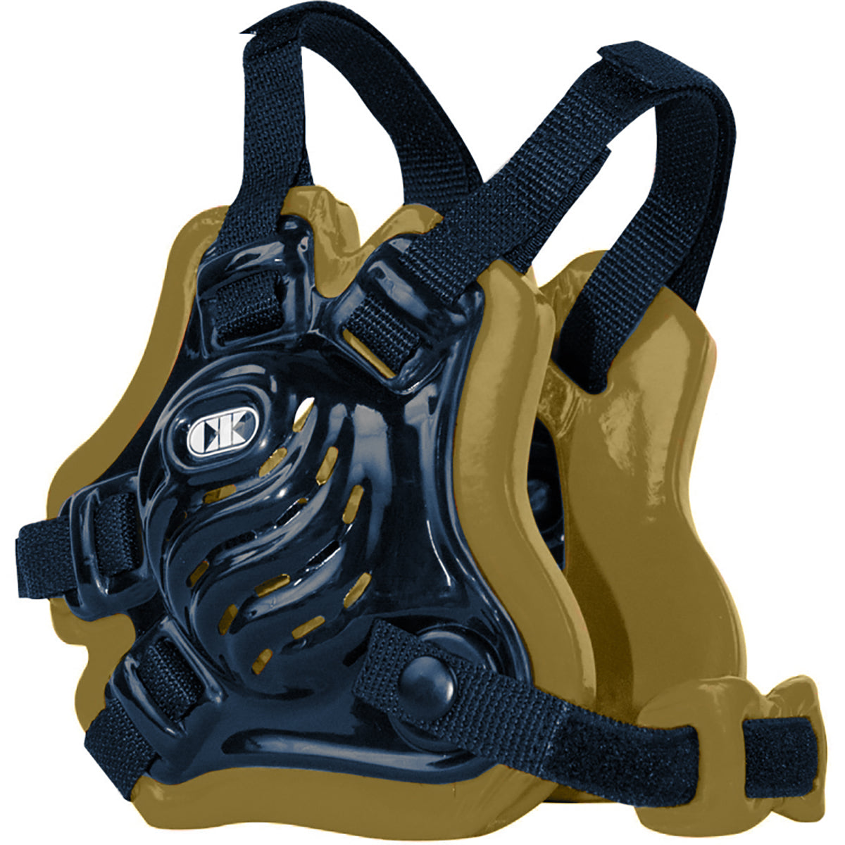 Tornado Wrestling Headgear - Navy/Vegas Gold/Navy