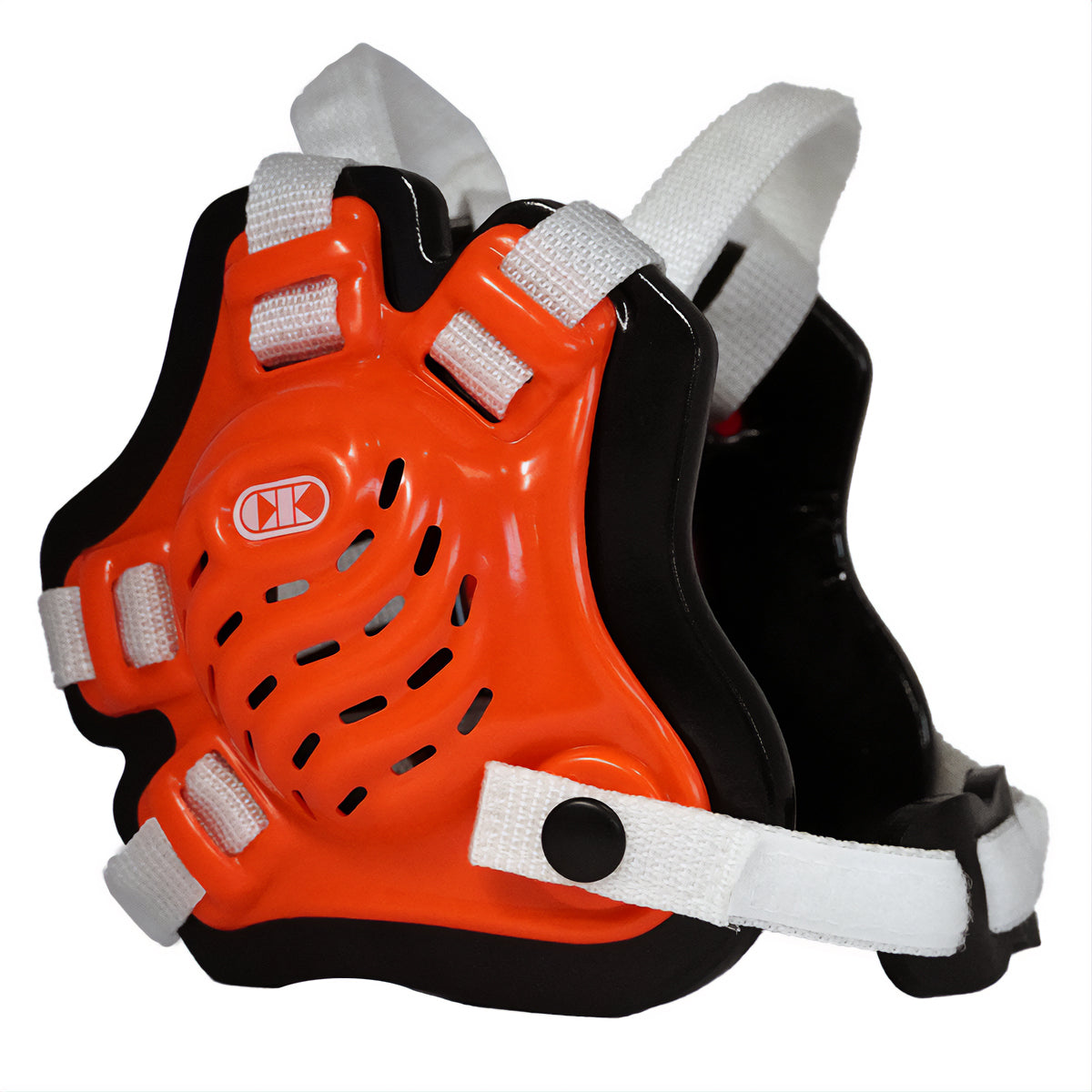 Tornado Wrestling Headgear - Orange/Black/White
