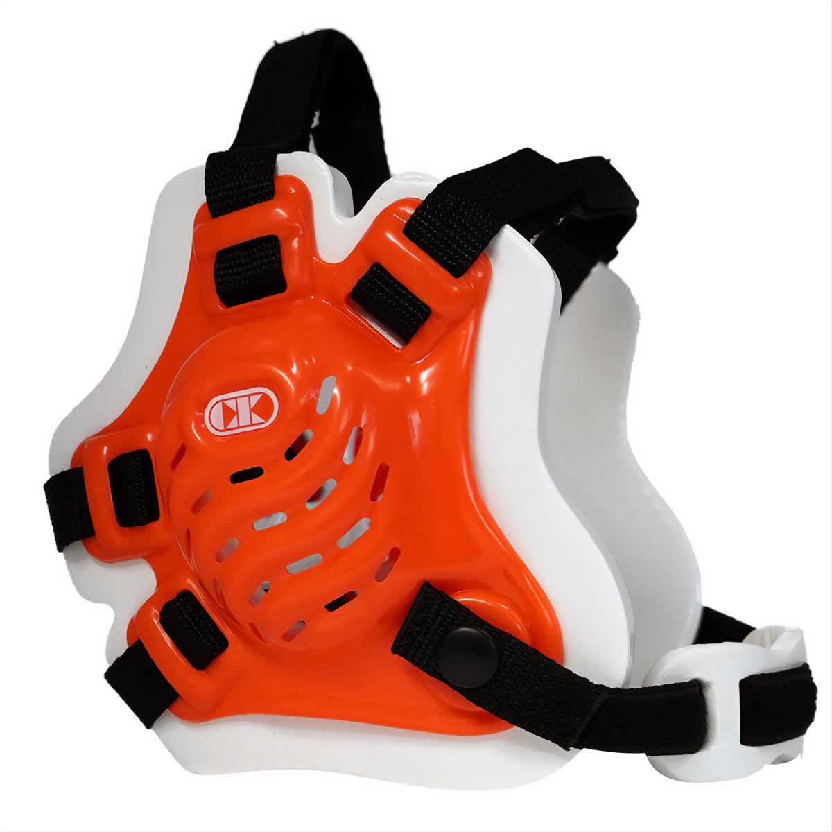Tornado Wrestling Headgear - Orange/White/Black