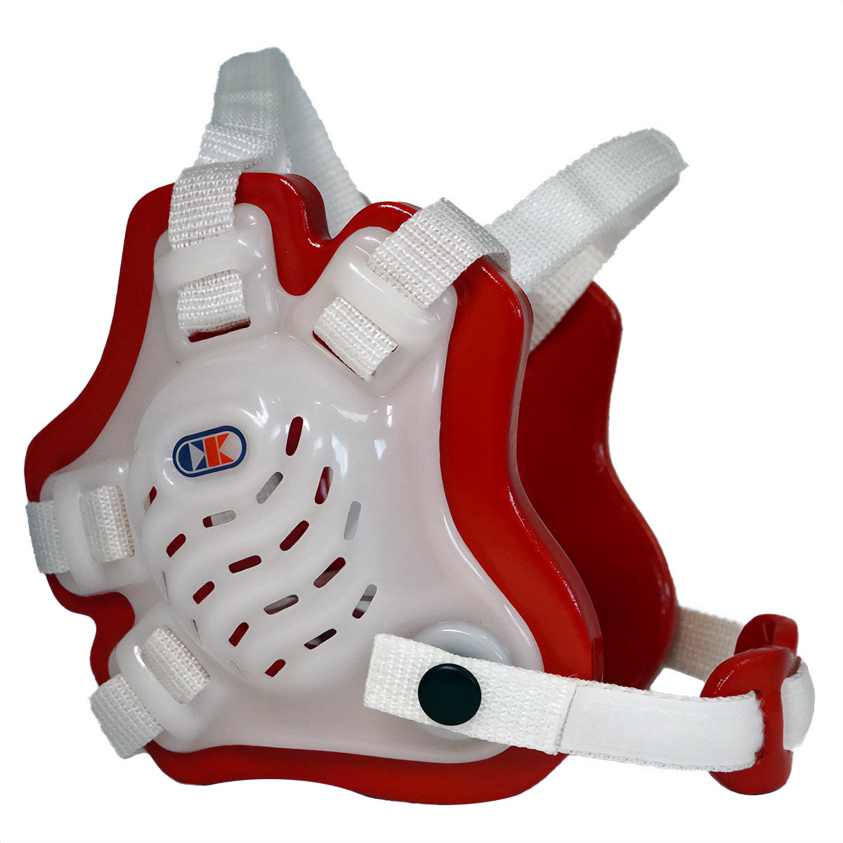 Tornado Wrestling Headgear - Translucent/Scarlet/White