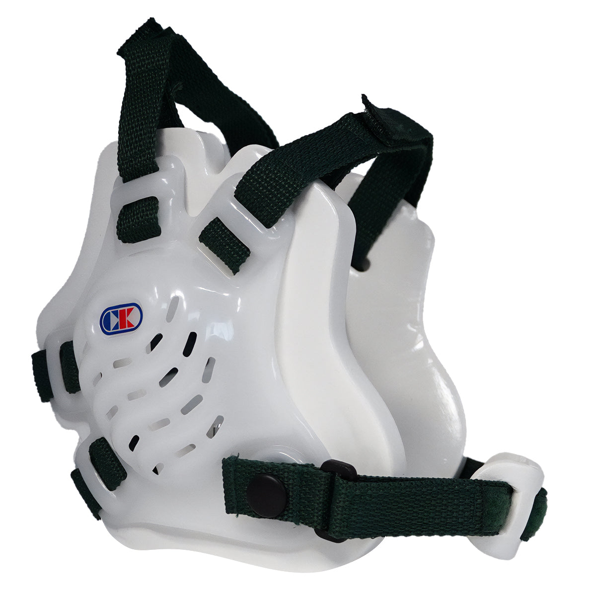 Tornado Wrestling Headgear - Translucent/White/Dark Green