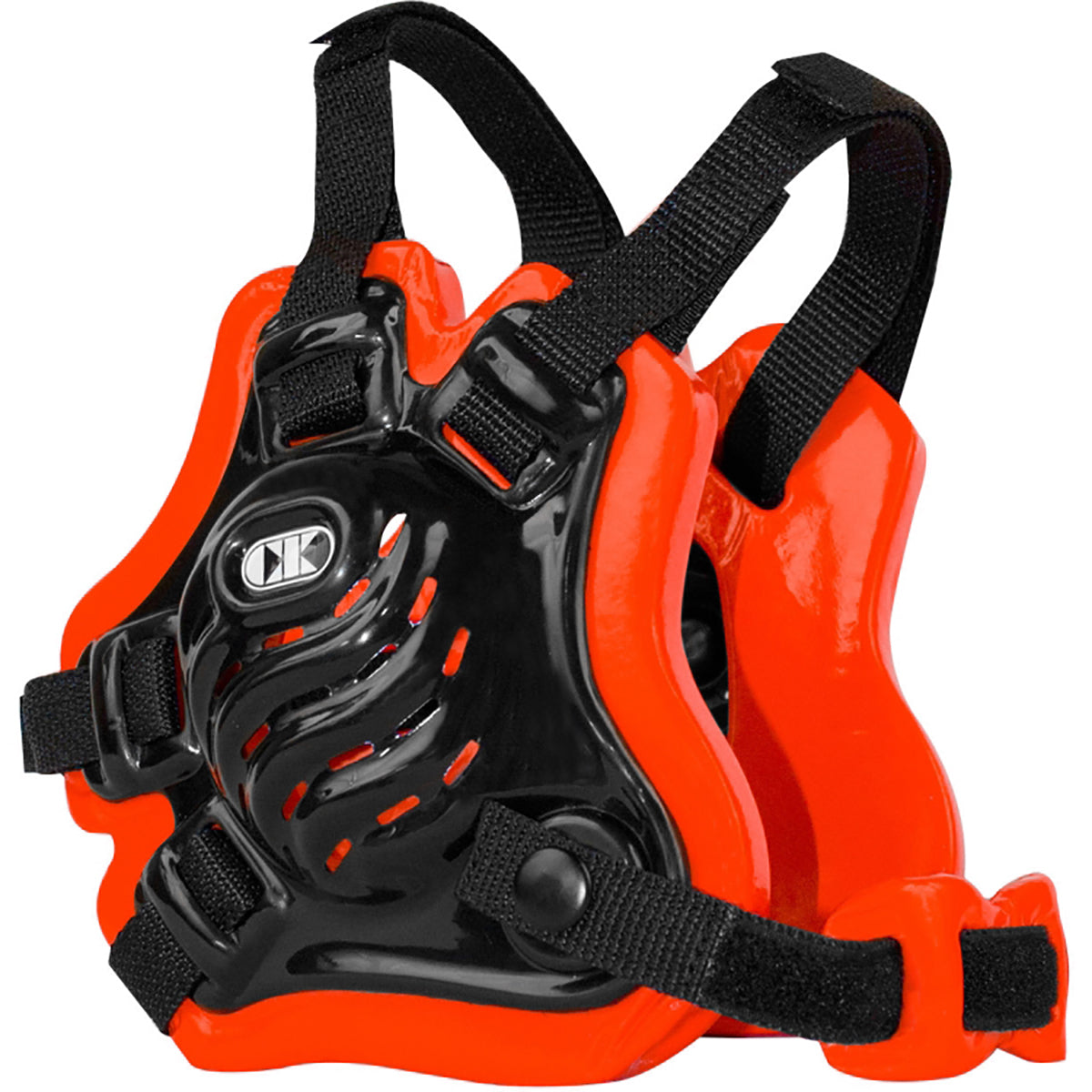 Tornado Wrestling Headgear - Black/Orange/Black