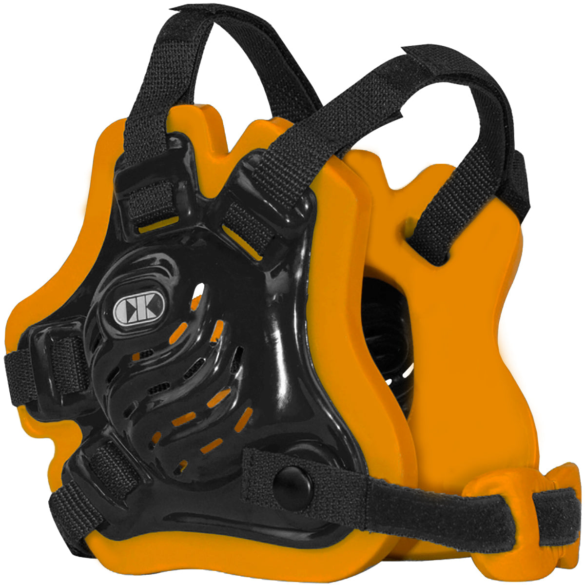 Tornado Wrestling Headgear - Black/Light Gold/Black
