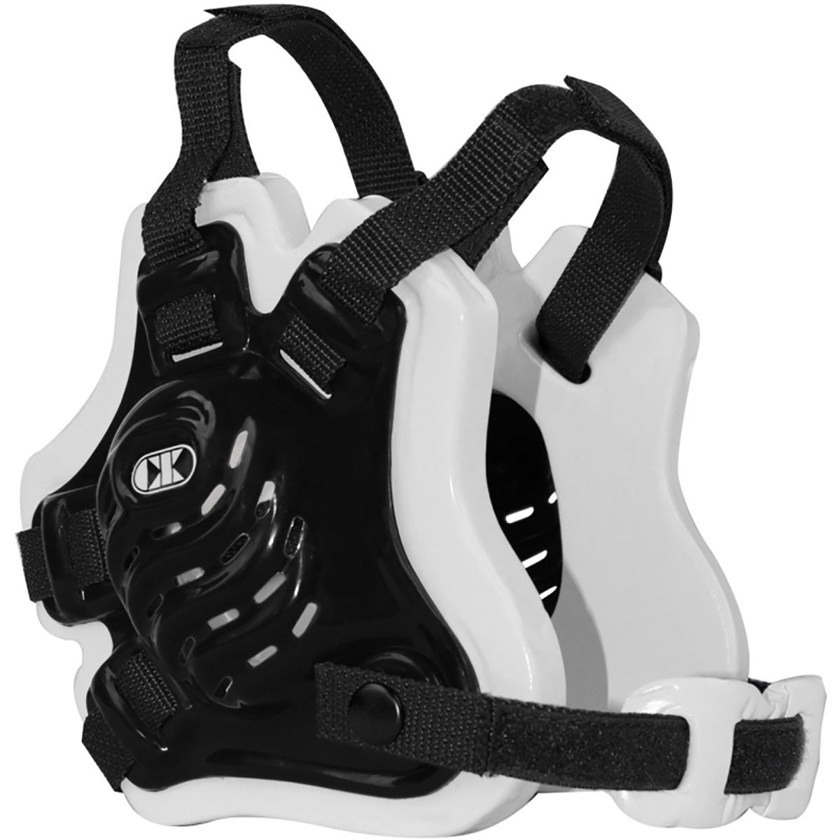 Tornado Wrestling Headgear - Black/White/Black
