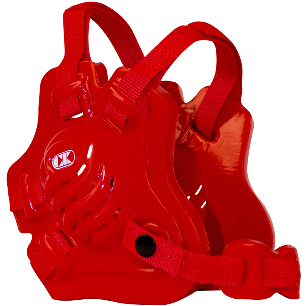Tornado Wrestling Headgear - Scarlet/Scarlet/Scarlet