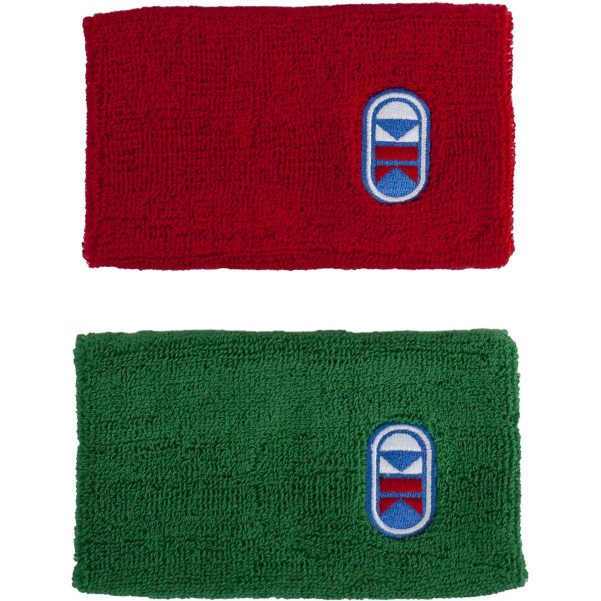 Cliff Keen Wrestling Tournament Wristband 2 - Pack - Red/Green - Forza Sports
