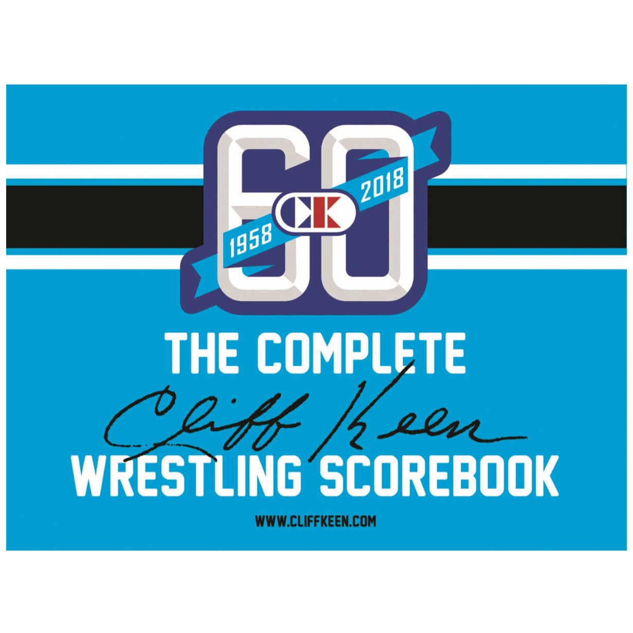 Cliff Keen Wrestling Scorebook - Blue Cliff Keen