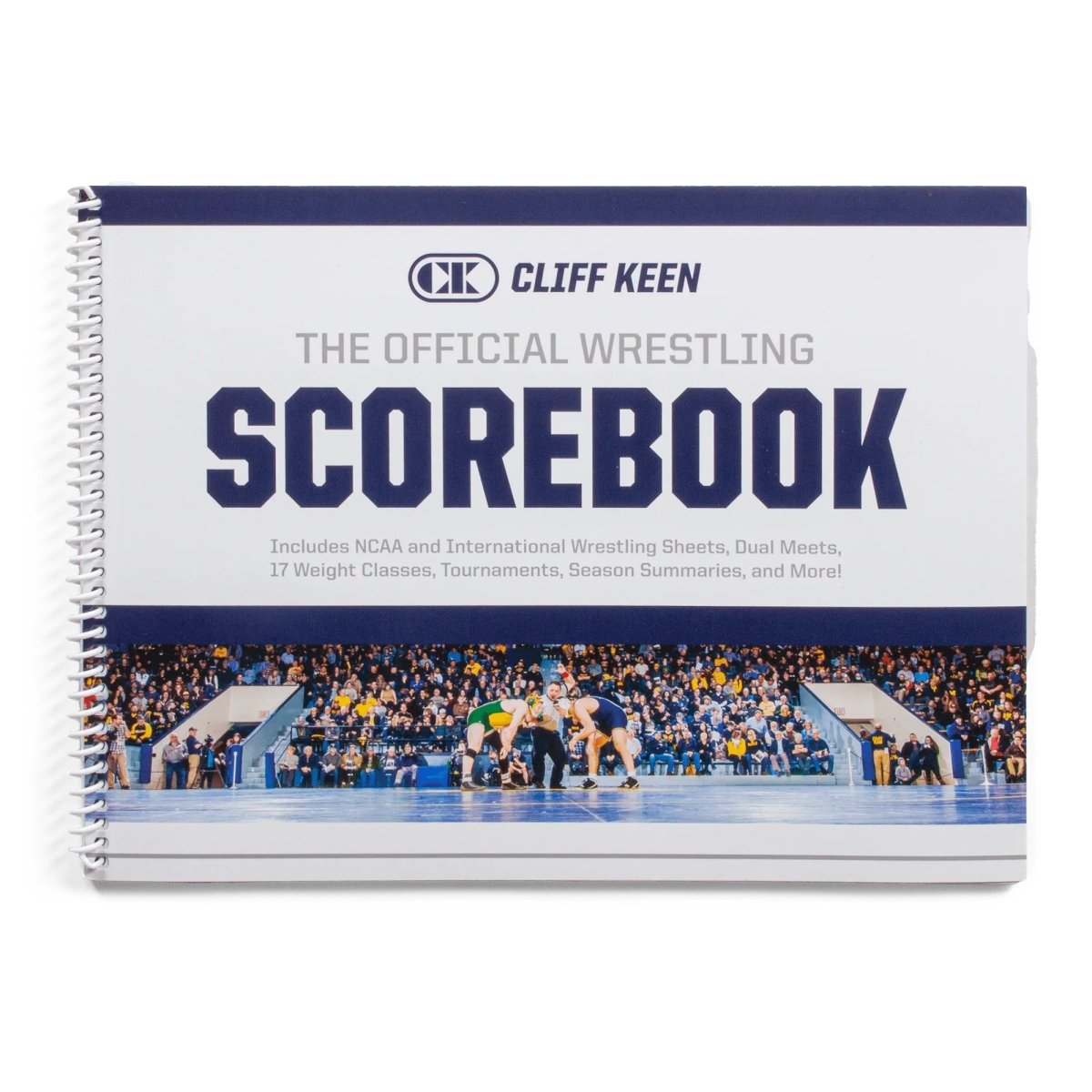 Cliff Keen Wrestling Scorebook - Blue - Forza Sports