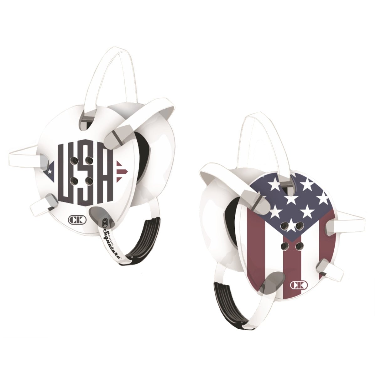 Cliff Keen Signature Wrestling Headgear Wraps - USA/American Flag