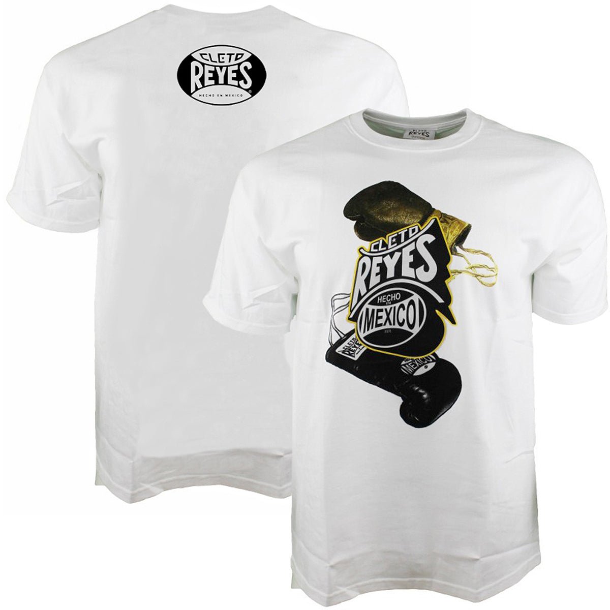 Cleto Reyes Printed Boxing Gloves T-Shirt - White - Forza Sports